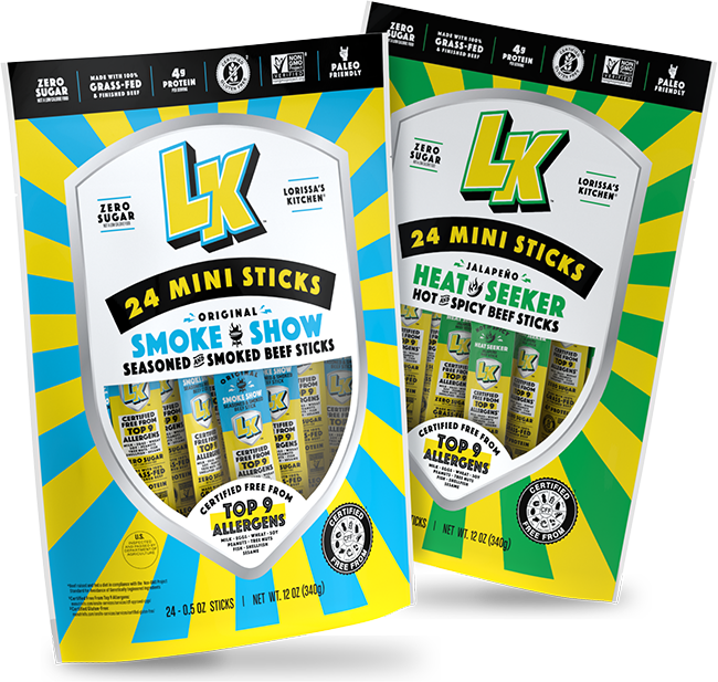 LK Smoke Show & Heat Seeker Mini Sticks 24 packs